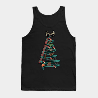 Hunting Xmas Tree Tank Top